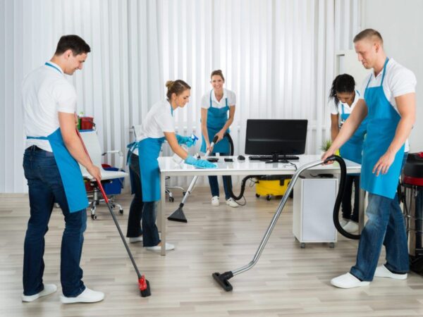 Move-out cleaning team preparing a spotless space in Langley – The Spotless Crew